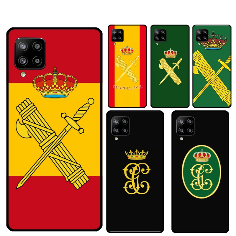 Civil Guard Spanish Flag Phone Case For Samsung Galaxy A21S A20e A02S A03S A12 A22 A32 A42 A52 A72 A50 A70 A51 A71