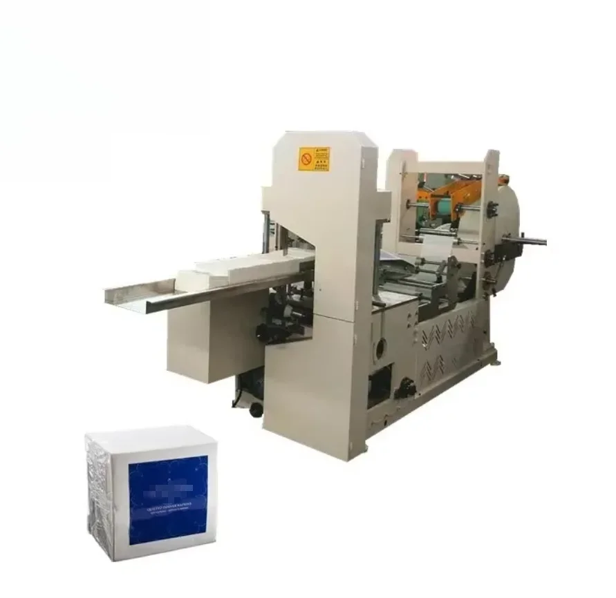 Small Business Factory Napkin Tissue 1/4 Square Fold Paper Napkin Tissue Paper Processing Machinery Product Making Machinery