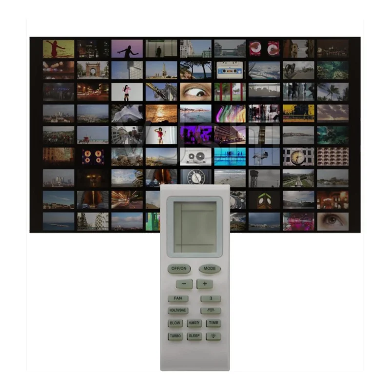 ABSQ-مكيف الهواء العالمي التحكم عن بعد استبدال جهاز التحكم عن بعد ل Gree YBOF YB1FA YB1F2 YBOF2