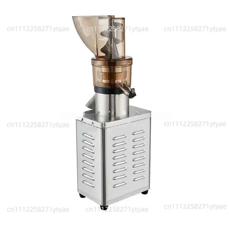 1200 Watt Commercial Slow Chewing Wide Chute Entrance Slow Cold Pressing Fresh Fruit Juicer Coffee Shop