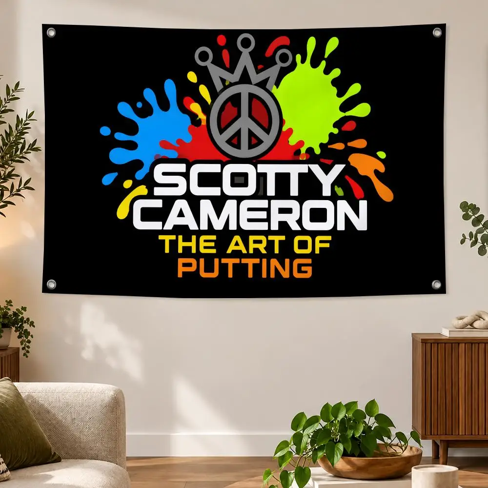 Brand Scotty Cameron Flags Flag Suitable For Party Club Outdoor Interior Wall Decoration Banner Fans Gift