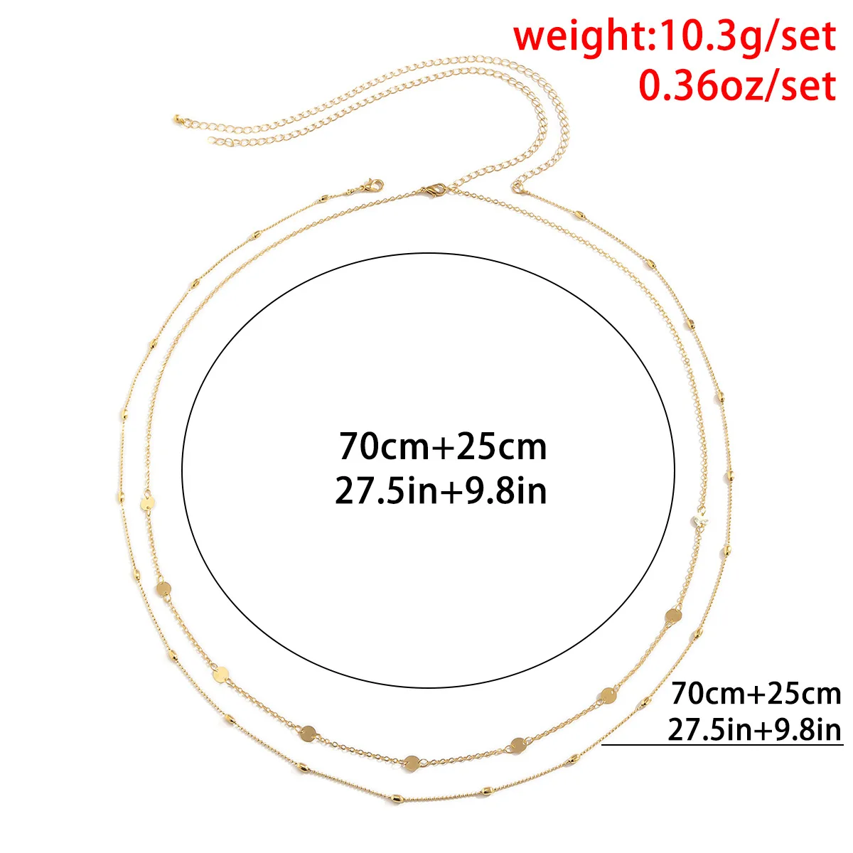 Sexy Body Jewelry Vintage Aesthetic Belly Chain Thin Beads Link Body Chain Waist Chain Belt Y2K Streetwear Summer Women Fashion