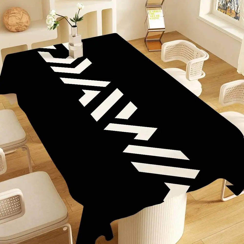 D-Daiwa Fishing 3 Baseball Rectangular Tablecloths Washable Wedding Party Kitchen Dining Living Room Birthday Decoration Table