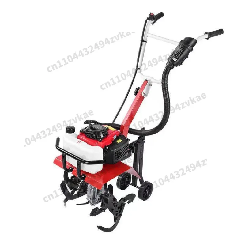Tilling Soil And Loosening Soil CultivatorFour Stroke Rotary Cultivator Micro-Cultivator Small Ditching Plowing