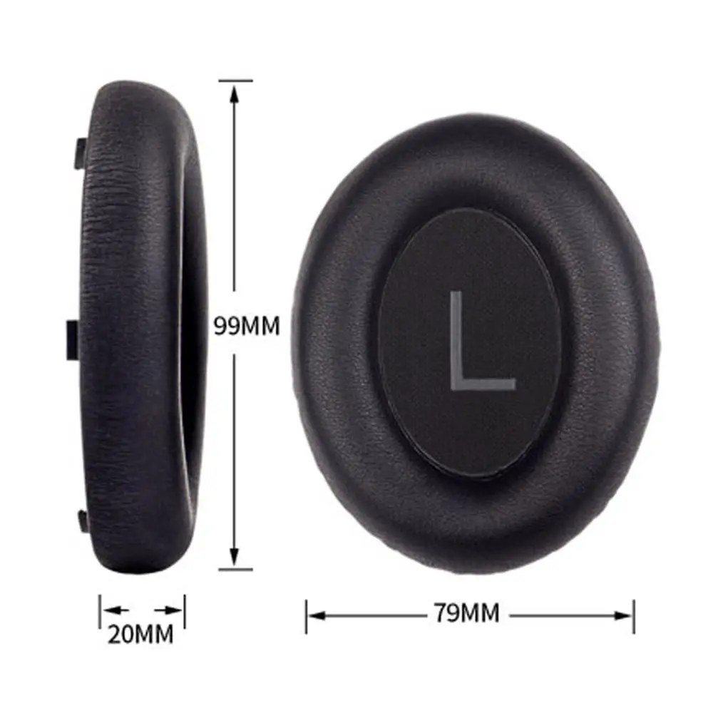 1 Pair Soft Headset Headphone Replacement Foam Leather Ear Pads Cushions For Bose 700/NC700