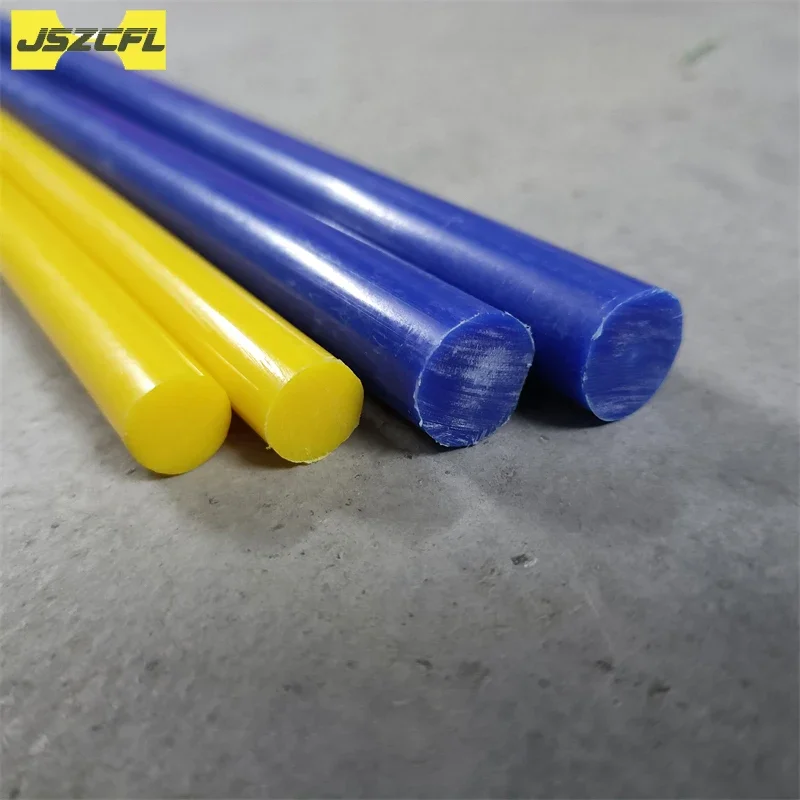 3-5PC Colorful POM Nylon Rod 3-30mm Yellow Red Blue Green White Black Solid Plastic Polyoxymethylene Stick Length 300 250 200mm