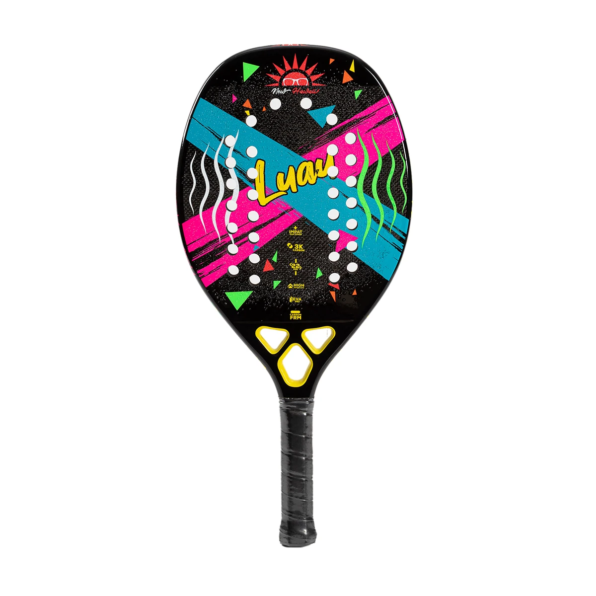 3K 100% Carbon Fiber Rough Surface Beach Tennis Racket