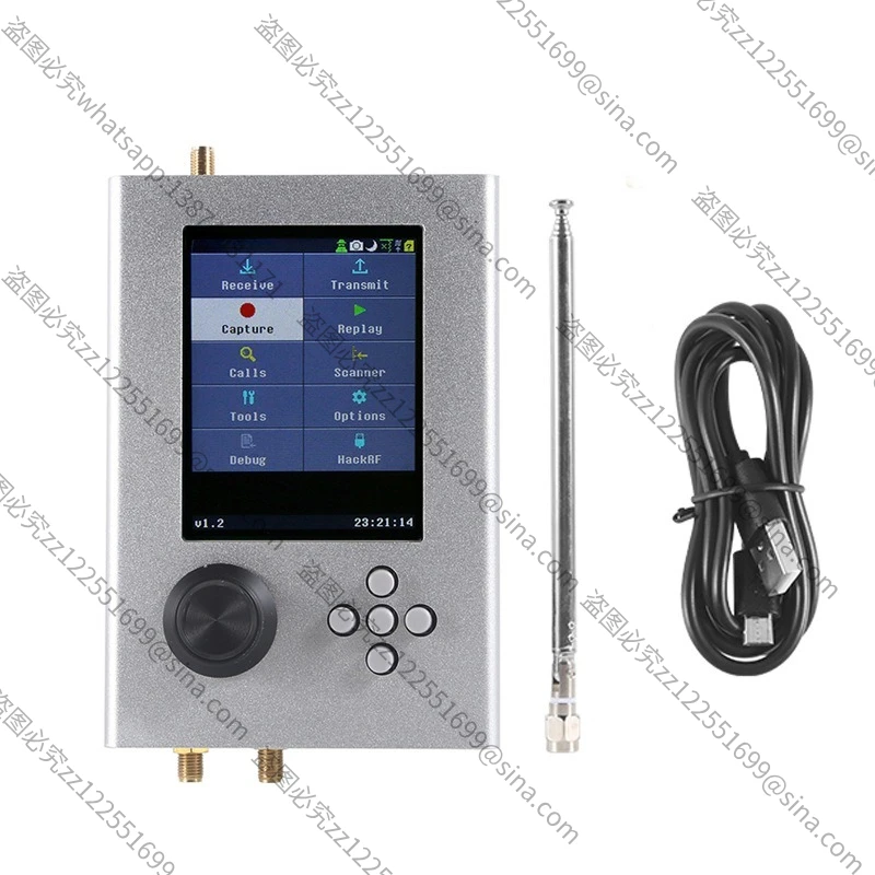 HACK RF MAYHEM 信号受信機 カラー液晶 Mayhem Upgrade for Hackrf 3.2-inch Touchscreen - AliExpress 15