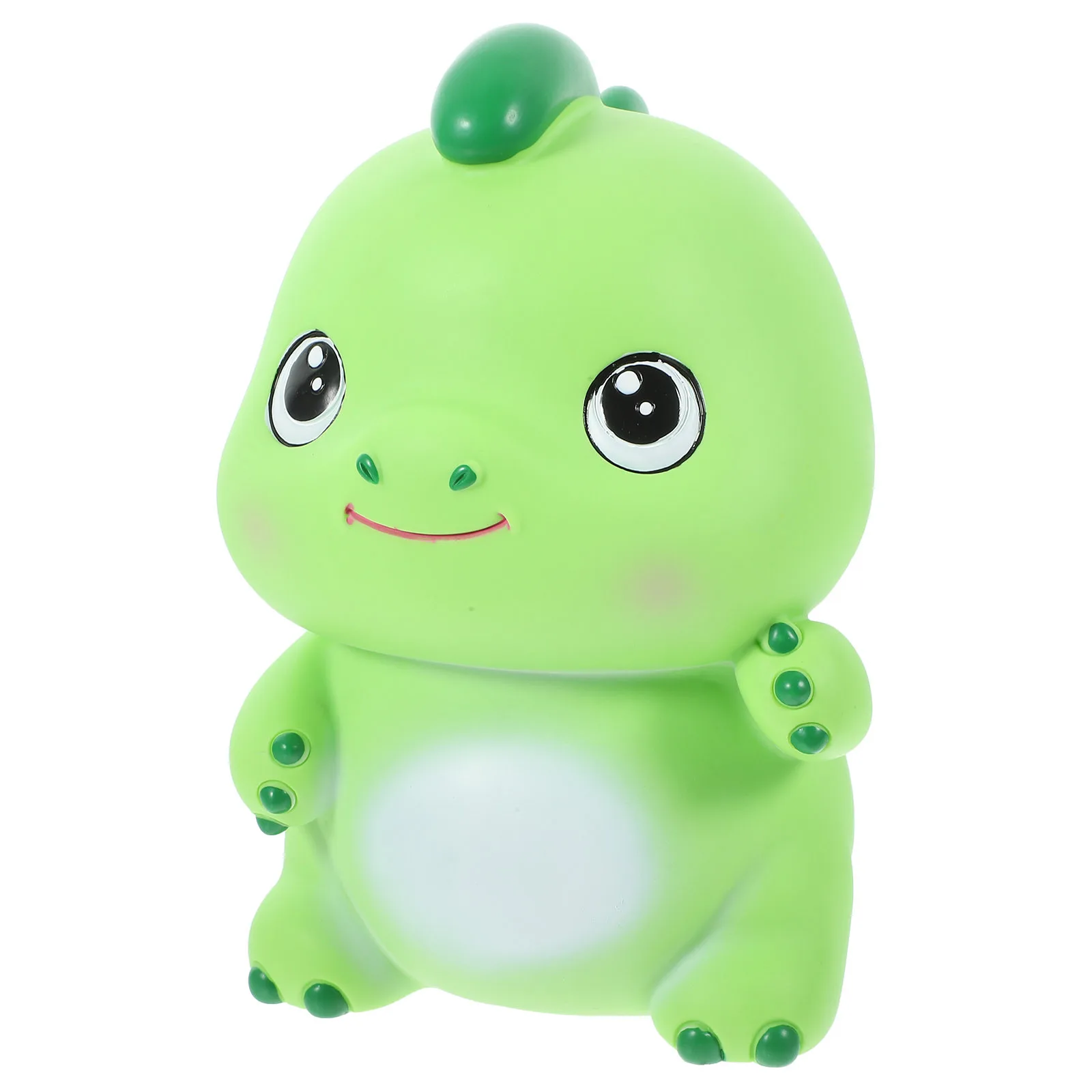 漫画恐竜貯金箱子供用貯金箱ビニールコインコンテナ愛らしいデスクトップ装飾ギフトビニールコインコンテナ