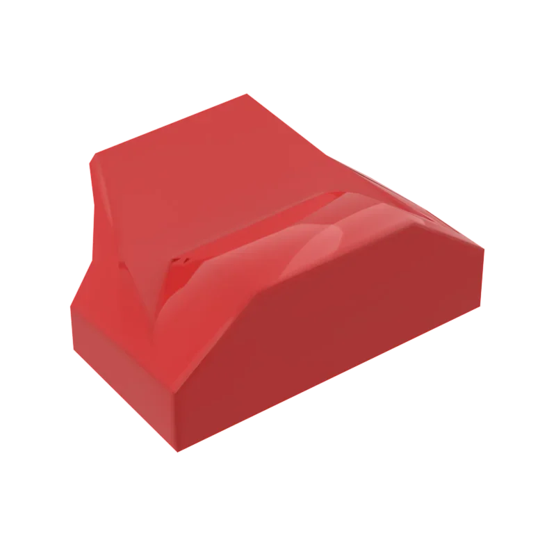 

MOC 10PCS Creative 47458 Slope Plate Substitutable Bricks Curved 1x2x2/3 Building Block Diverting Toys Adults Boys Holiday Gifts