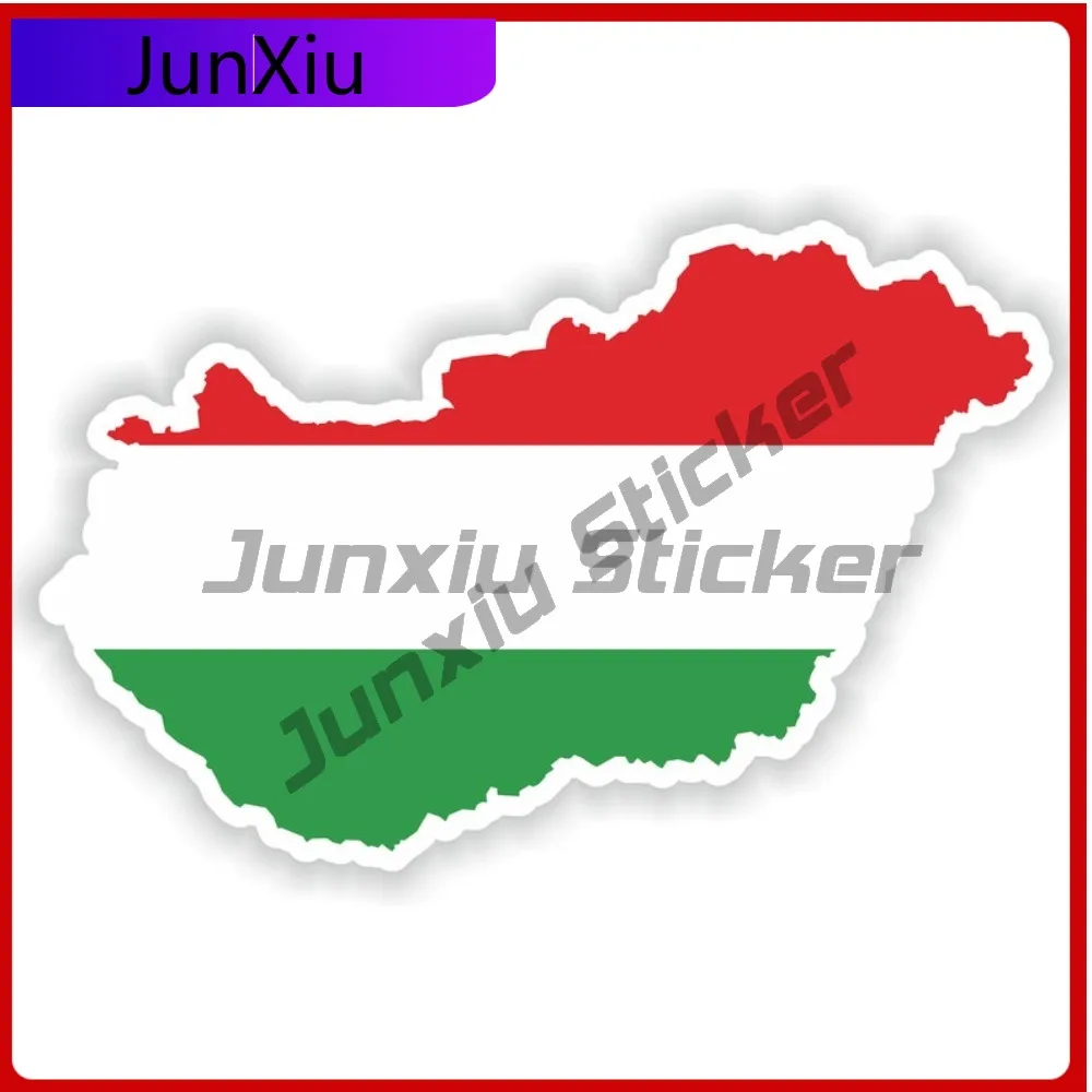 

Hungary Shape Funny Bumper Anti Scratch Sticker Accessory Car Window Of Cute Waterproof Pattern Proof Vinyl National Stylish