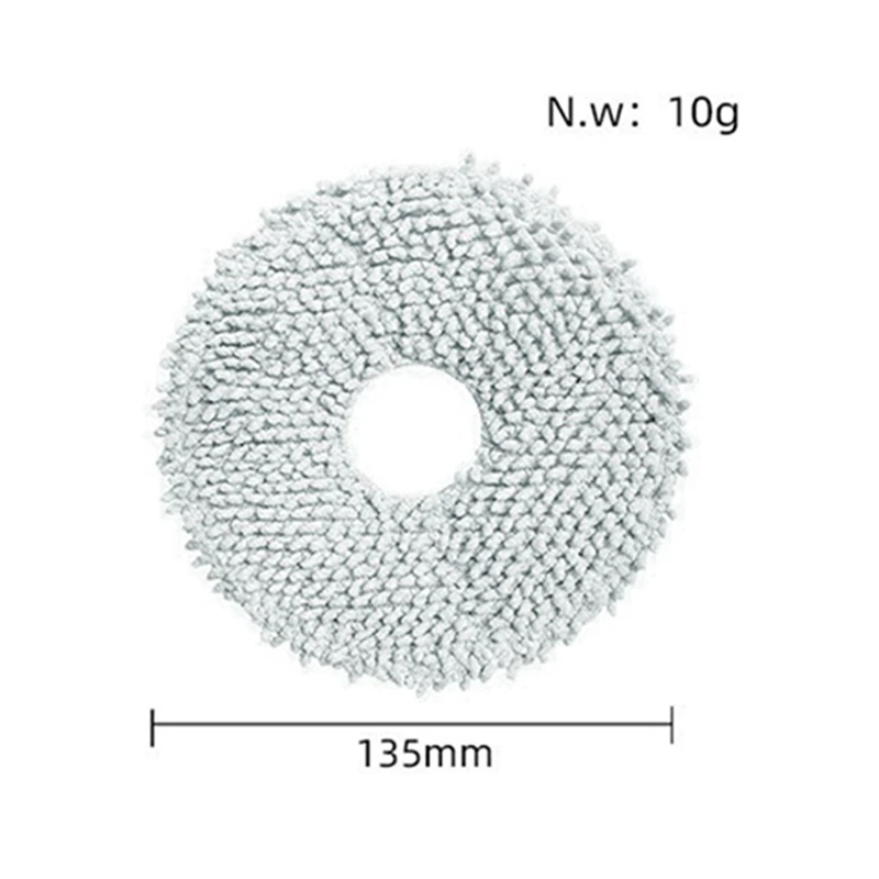 로봇 진공 예비 부품 액세서리, 드림 L10S 울트라 S10 프로 S20, 걸레 천, 8 개