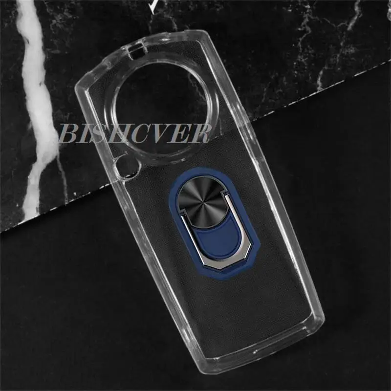 For AGM M6 2.4" AGM M6 M7 M 7 M 6 Back Ring Holder Bracket Phone Case Smartphone TPU Soft Silicone Cover - view 3