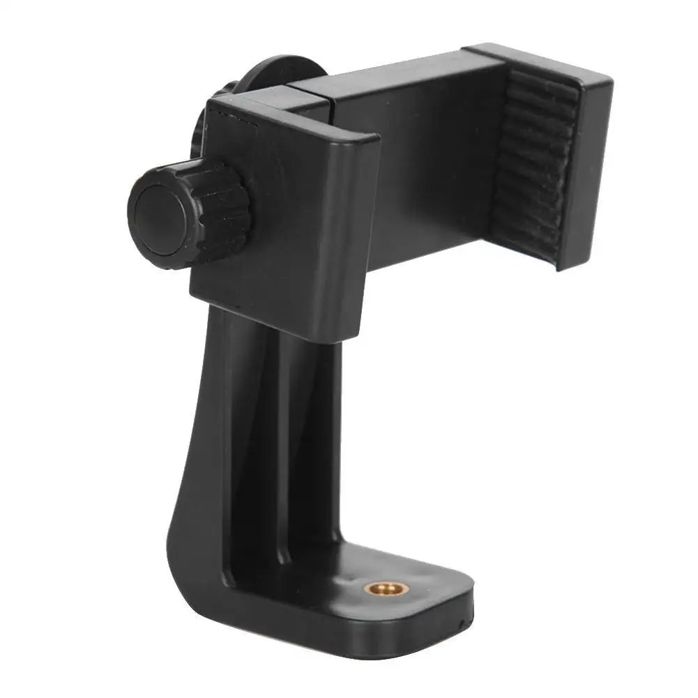 Universal Mobile Phone Clip Tripod Mount Adapter Compatible with 1/4