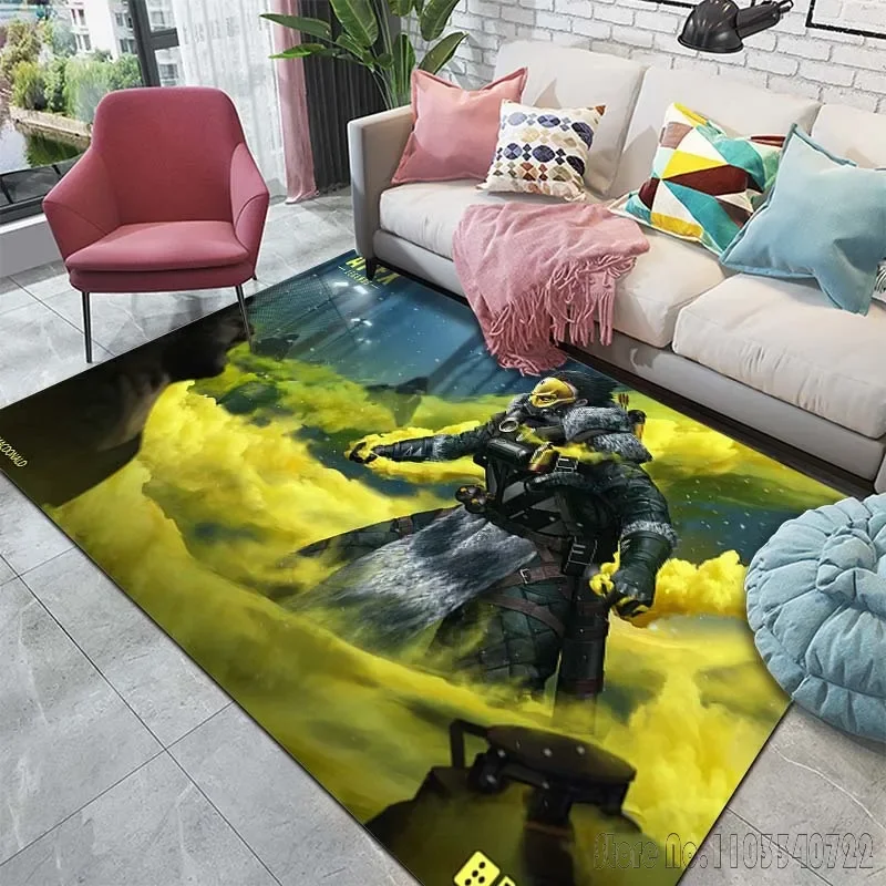 Shooting Game Pattern A-Apex Legends Carpet for Bedroom Floor Mat Decor Living Room Carpet  Anti-slip Rugs Home Decor