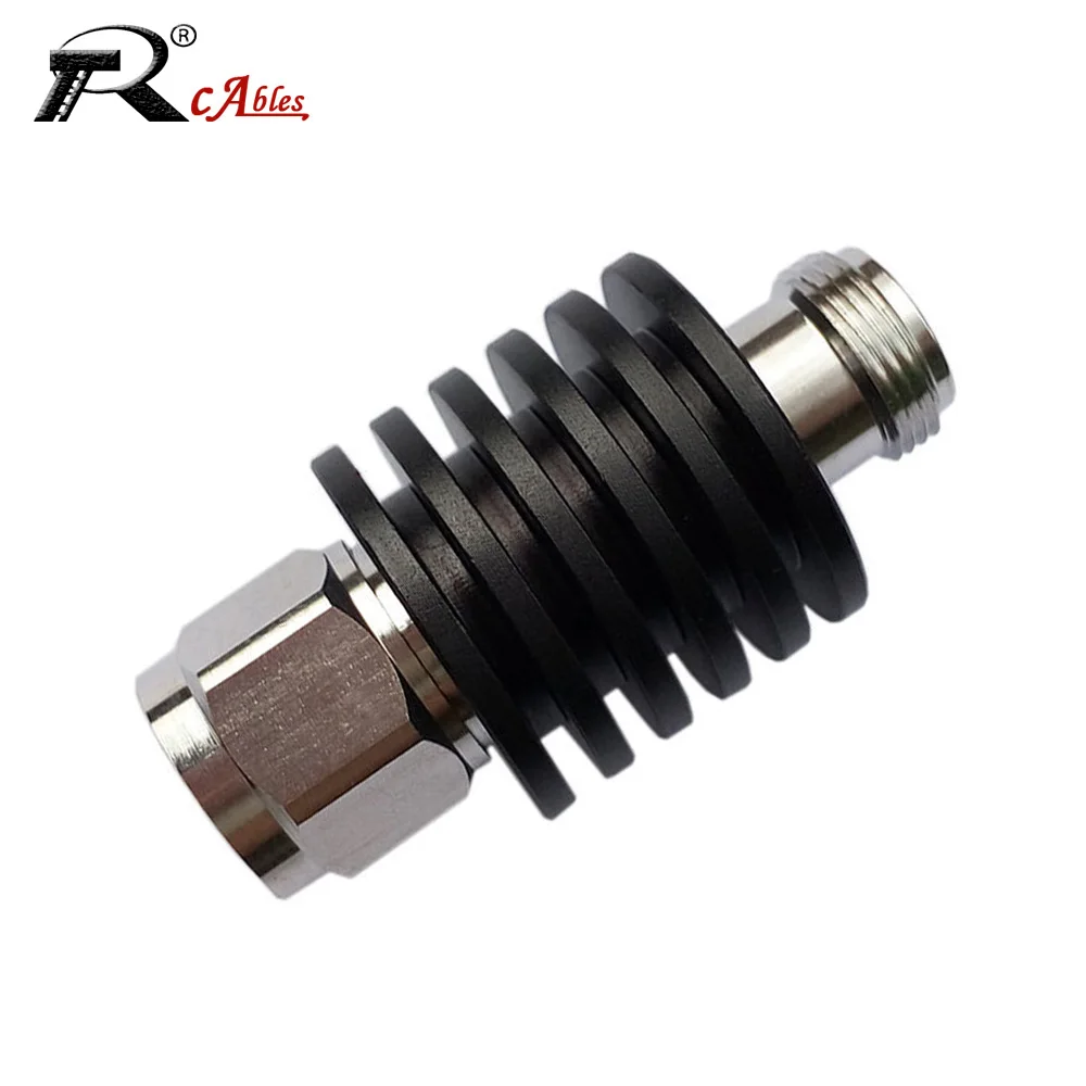 1PC 10W N JK Coaxial Fixed RF Attenuator Frequency DC-3GHz 4GHz 1-40DB Fixed Coaxial Attenuation RF Accessories