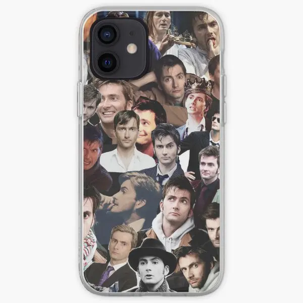 David Tennant Collage Iphone Tough Case  Phone Case Customizable for iPhone X XS XR Max 11 12 13 14 Pro Max Mini 6 6S 7 8 Plus