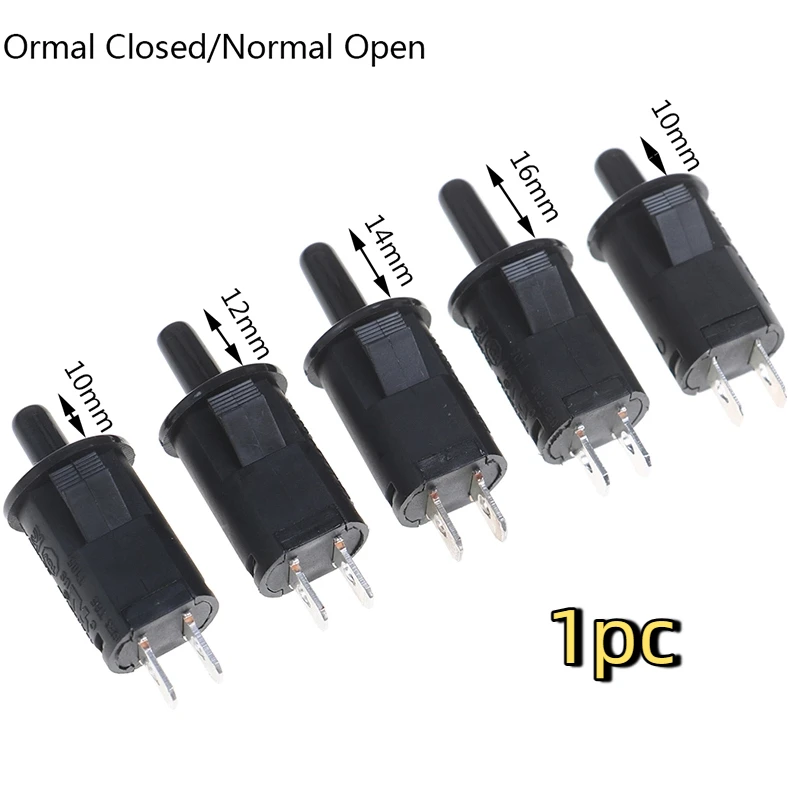 Cabinet Wardrobe Closed Press Button Switch 1Pc Normal Closed/Open Door Switch