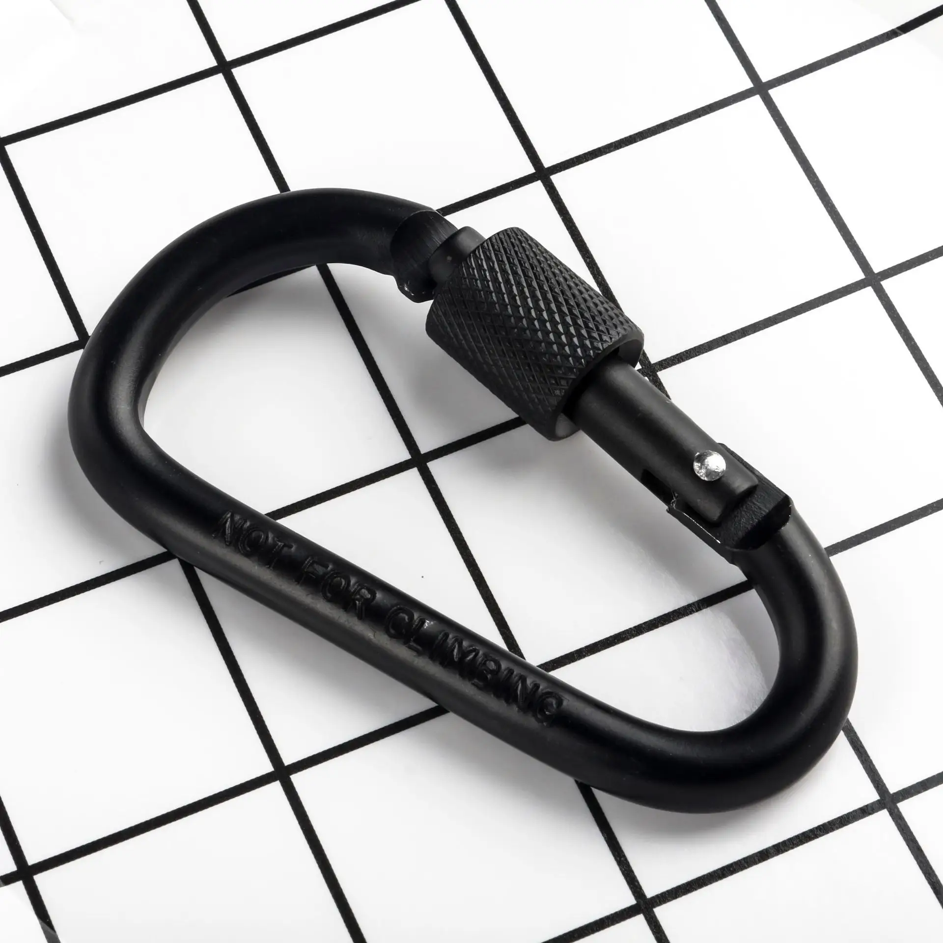 Tactical Carabiner Tourist Carabin Clip Keys Keychain Set Aluminum Alloy Camping Survival Buckle Multi Tool Key Holder image 5