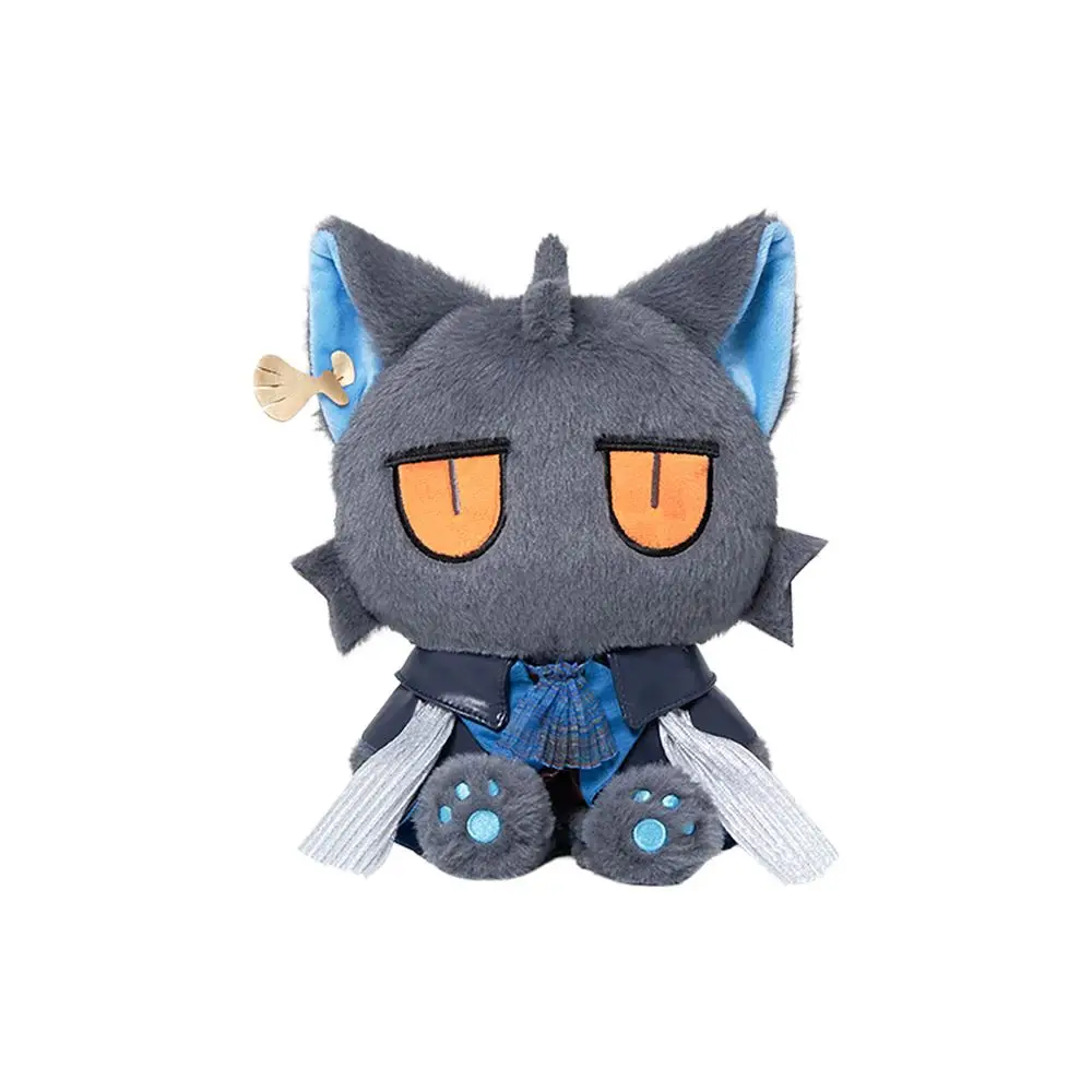 Arknights-almohada de peluche de gato Lumen, juguete de Cosplay, regalo de Navidad Original oficial, encantador, prepedido