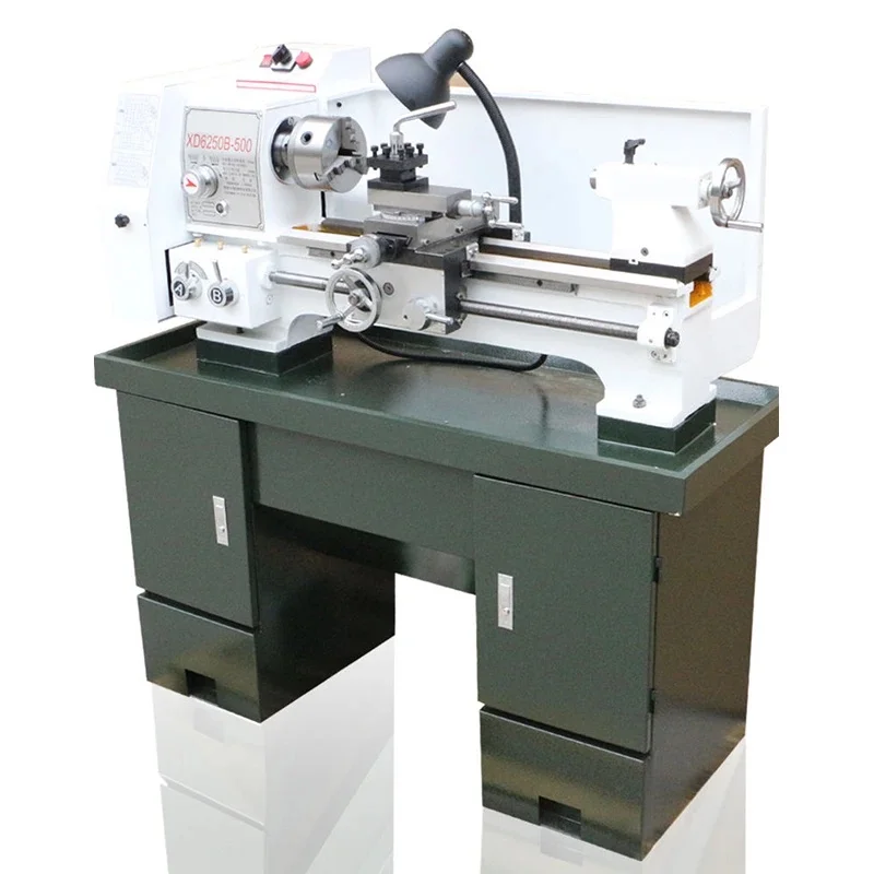 Industrial Lathe Household Machine Tools, High-Precision Lathe Metal Processing High-Power Machine