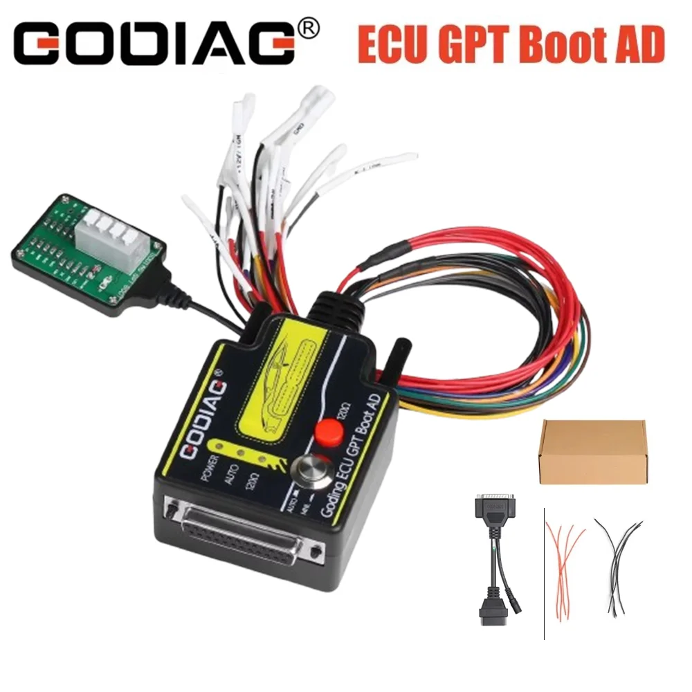 GODIAG ECU GPT Boot Read Write Adapter No Disassembly For J2534 PCMFlash FoxFlash FC200 Openport GT100 Standard OBD2 Protocol