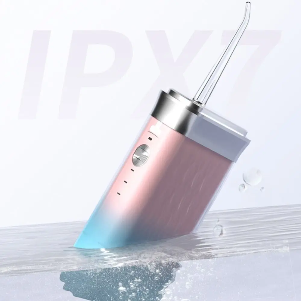 المحمولة مقاوم للماء الكهربائية الأسنان الري قابل للتعديل والعتاد قابلة للشحن قشارة الأسنان قابلة للتطوير جهاز تنظيف الأسنان هدية #1