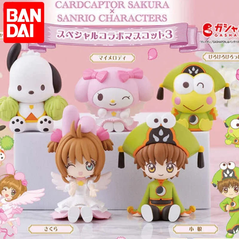 

Оригинальный 5 см Cardcaptor Sakura Cinnamoroll Pochacco Melody мини-модель аниме фигурка украшение настольный орнамент игрушки