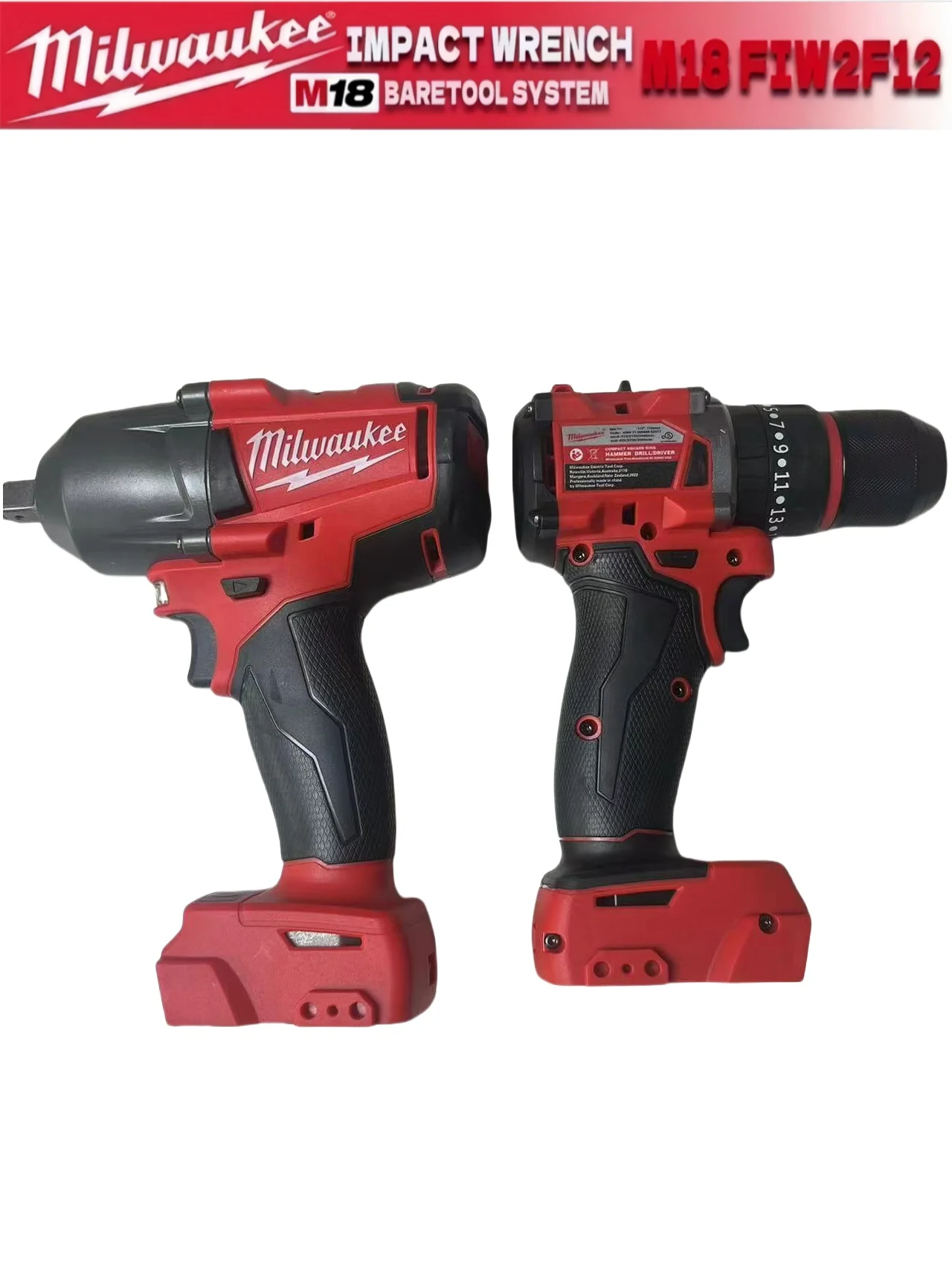

Milwaukee M18 2967 Brushless Impact Wrench 3-speed high-speed cordless electric driver 1/2 "socket high-torque electric tool.