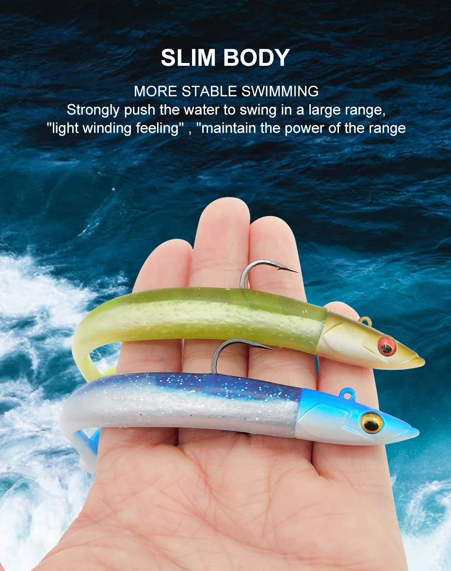 ESFISHING Weiche Angelköder Leurre Souple Crazy Paddle Tail 150mm Swimbait Lebensecht für Hecht Barsch Forelle Pescas – Detail 3