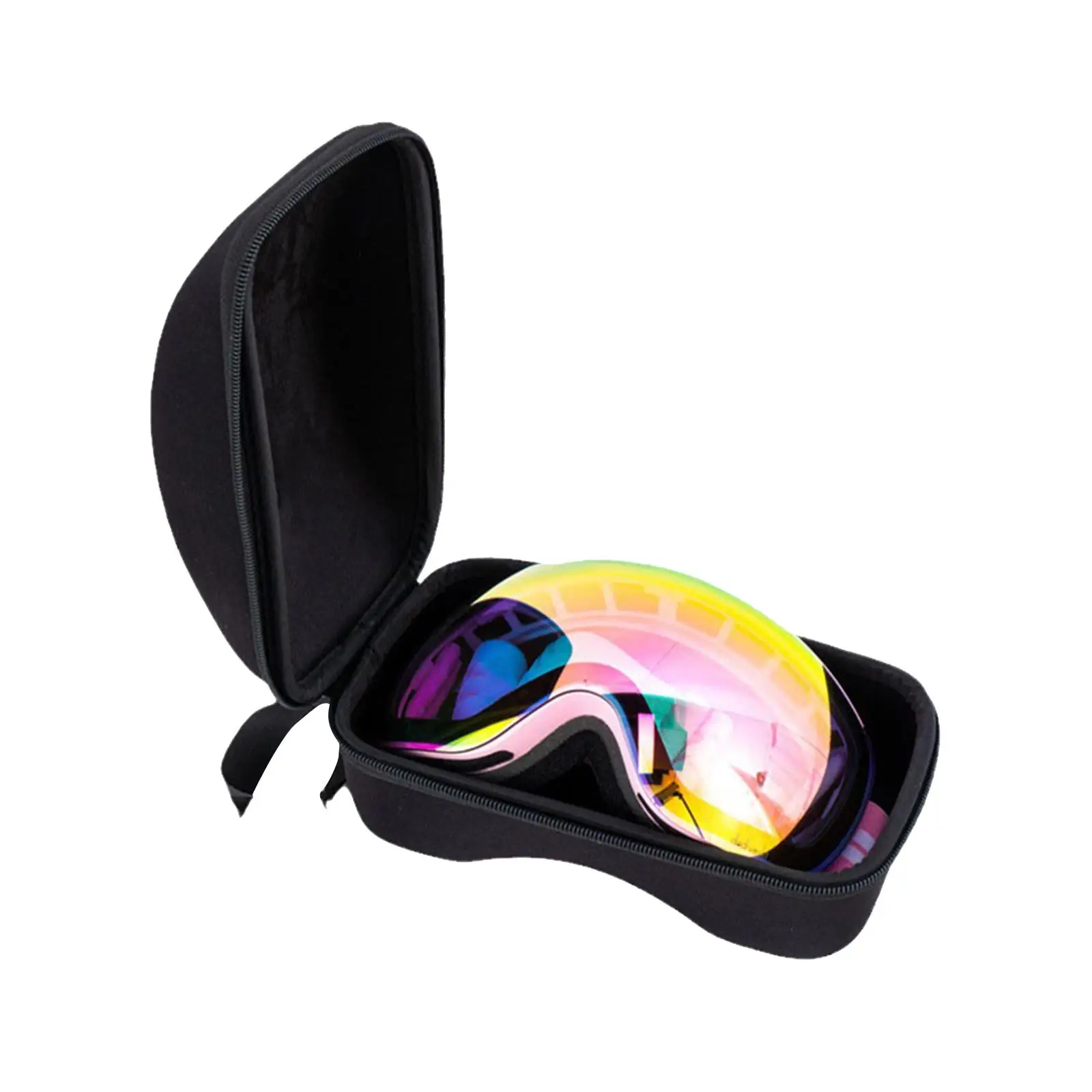حافظة نظارات التزلج الرياضية، حامل نظارات الثلج خفيف الوزن على الجليد