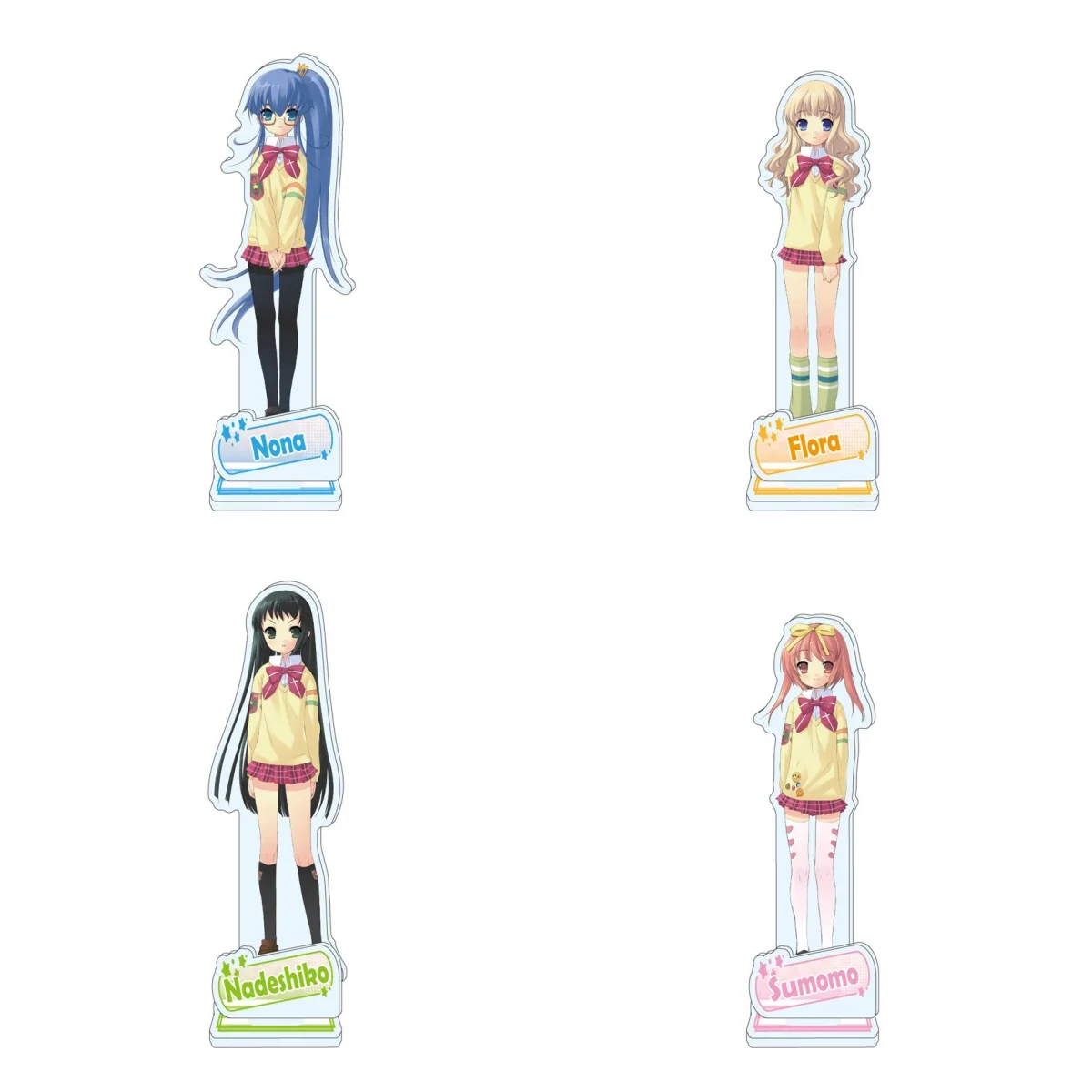 nanatsuiro-drops-decoracao-de-mesa-standee-sumomo-akihime-ornamento-da-colecao-nadeshiko-yaeno-chaveiro-de-boneca-de-acrilico-flora-koiwai