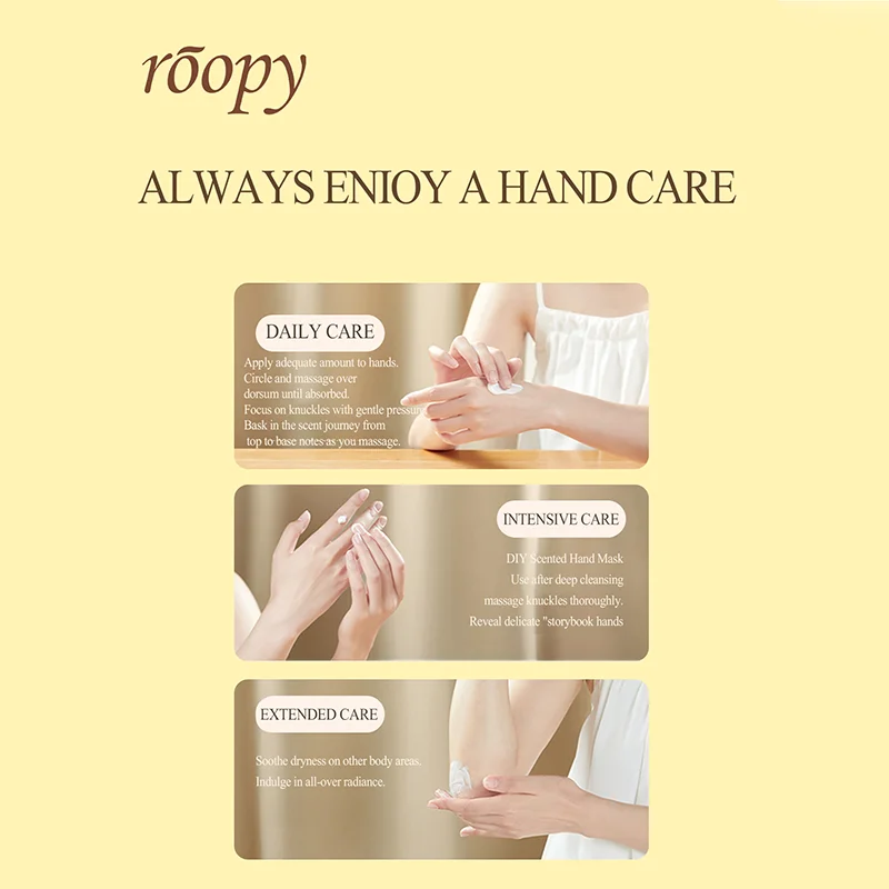 مجموعة كريم اليد كروس على شكل دب الزبدة، عطر مغذي يدوم طويلاً، مدمج محمول، مثالي لهدايا الخريف والشتاء #5