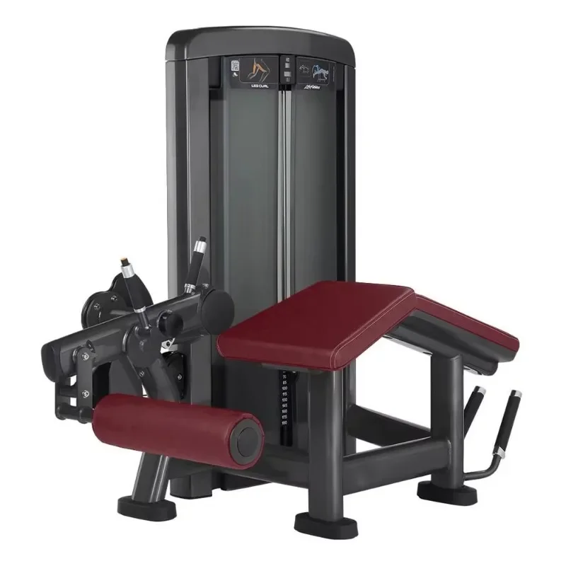 Strength Training Gym Fitness Equipment Leg Exercise Plate Loaded Seated Leg Extension and Prone Leg Curl Machine
