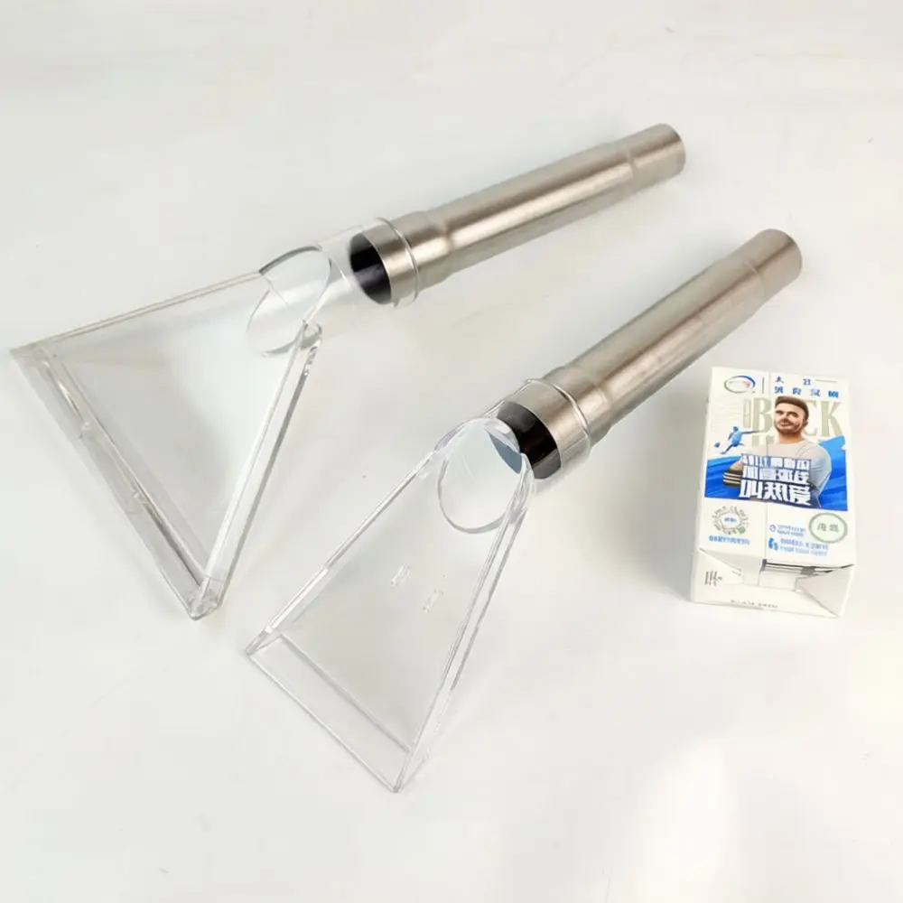 For Jeliba Transparent Triangular Vacuum Extractor Head Fabric Sofa Cushion Carpet Cleaning Accessory Versatile Nozzle