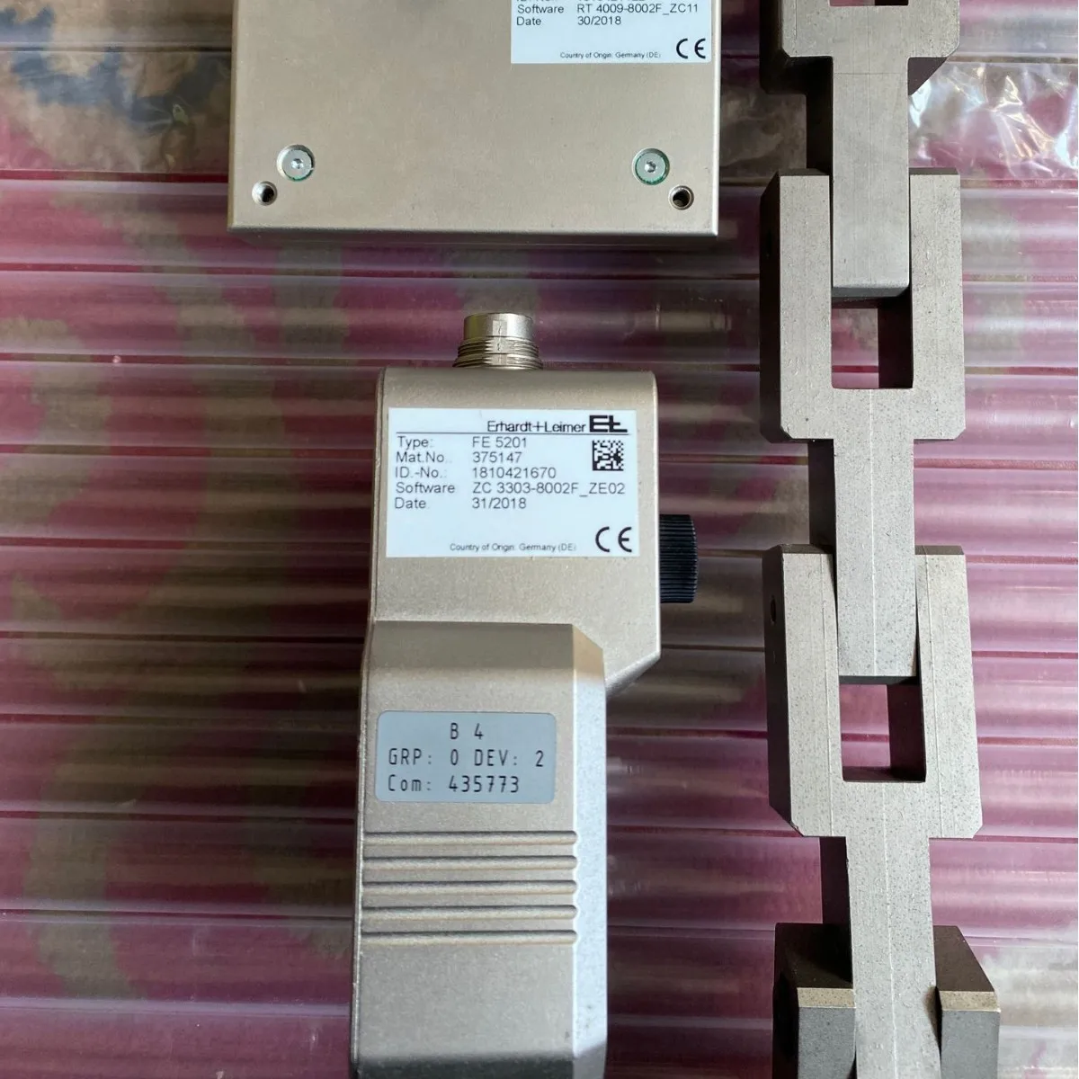 

2025 New, Lymer Erhardt + Leimer E + L Deviation Correction Sensor FE5201 Nr.375147