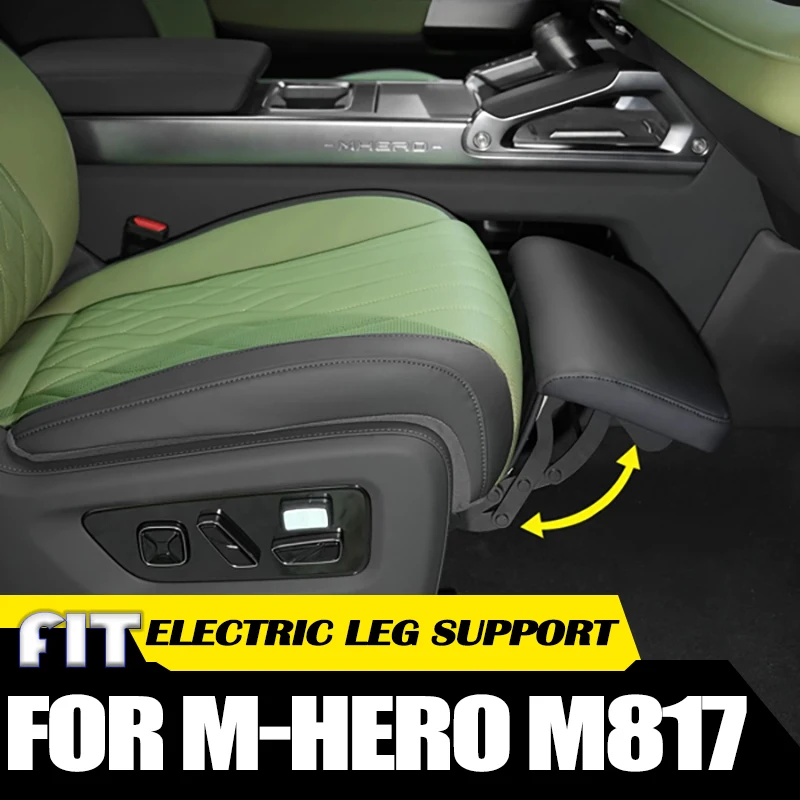 Car Passenger Electric Leg Support Fit for Dongfeng M-Hero M817 2025 2026 Modified Car Passenger Seat Support Foot Accessories