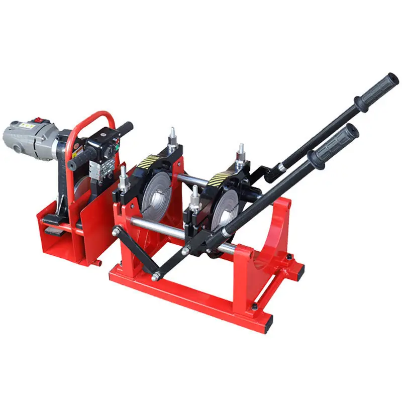 Portable Manual Hdpe Pipe Butt Welder Hot Melt Coating Machinery Pe Heat Fusion Pipe Welding Machine