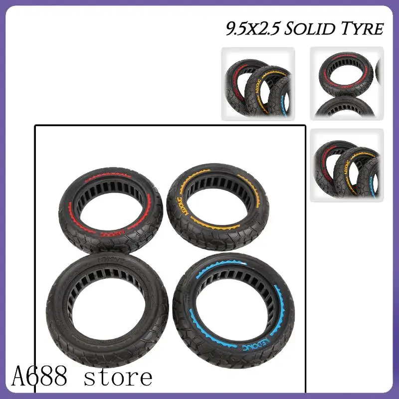 

9.5 * 2.5 off-road solid tires suitable for electric scooters, 9.5-inch 9.5x2.5 explosion-proof tires