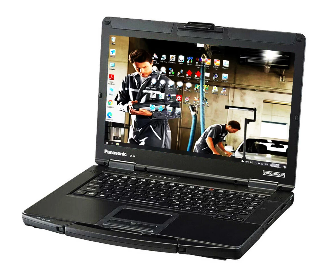 Panasonic CF-54 CF54 8g 군용 터프북 진단(HDD/SSD 포함) SD Connect 4 STAR C4/C5/C6 ICOM A2/A3/next 5054 자동차/트럭