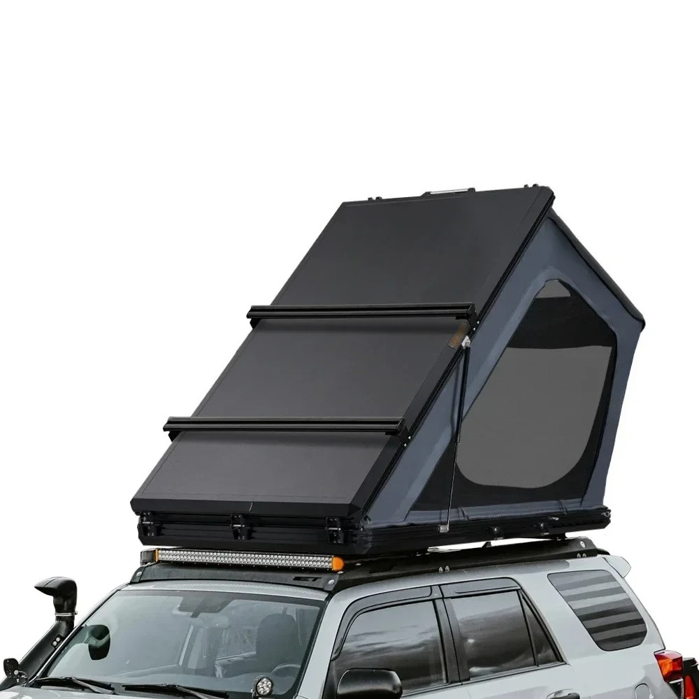 2026-Lightweight Waterproof  Aluminium Hardshell Off-Road Rooftop Tent Car Roof Top Tent RTT For 4x4 4WD Camping Adventure