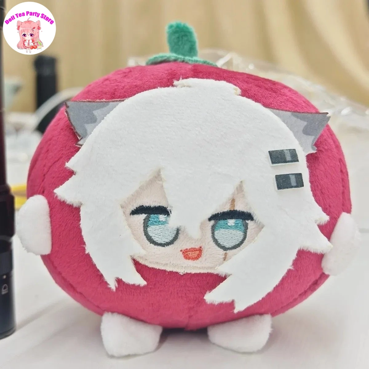 

Arknights Lappland Exusiai 10 см Kawaii Apple Dango плюшевая кукла кукла кукла кулон косплей рождественские подарки милая кавайная игрушка брелок талисман