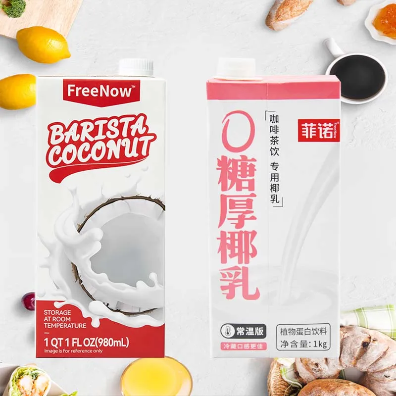 

FreeNow Sugar Free Thick Coconut Milk/Thick Coconut Milk 2.2lb(1000ml)*1 box