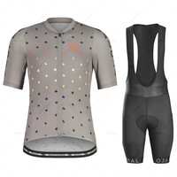 Maloja-Short Sleeve Cycling Clothing Set, Bike Clothing, Breathable Anti-UV Bicycle Wear Jersey, Summer