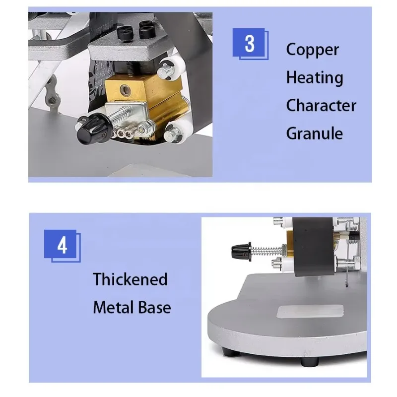 Ручная мини-портативная печатная машина DY-8, струйный принтер, машина для горячего тиснения, машина для кодирования даты истечения срока горячего действия