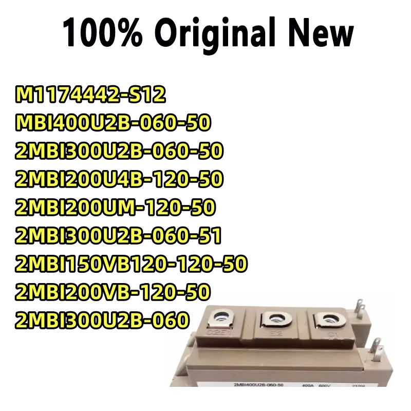 100% Tested 2mbi400u2b-060-50 2mbi300u2b-060-50 2mbi200u4b-120-50 2mbi200um-120-50 2mbi300u2b-060-51 2mbi150vb120-120-50 2mbi300