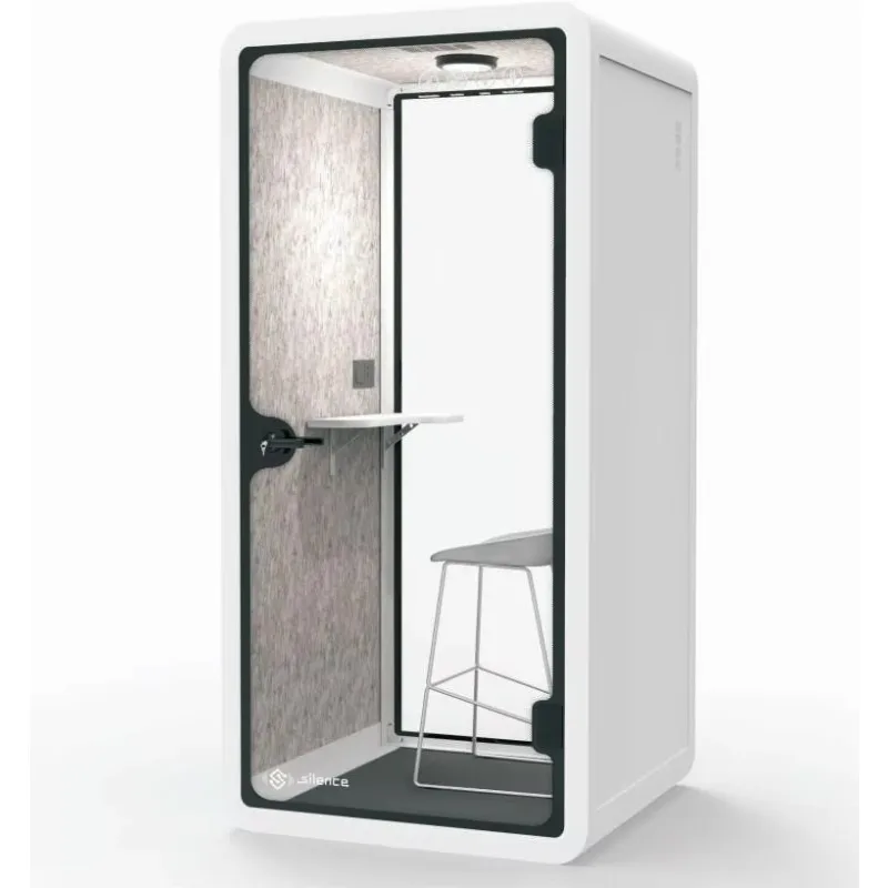 Customized Anti-Corrosion Soundproof Booth Aluminum Alloy Frame Waterproof Acoustic Pod for Outdoor Open Space Working Meeting