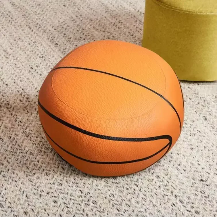 

Ottomans Small Stool Fashionable Sitting Tomato Basketball Football Tea Table Side Shoe Changing Stool Living Room Furniture ins