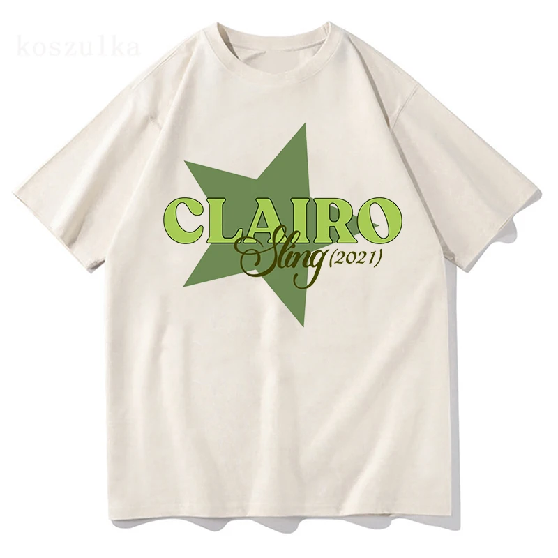 Clairo Merch Charm Bunny T Shirt 2024 Fashion Men/women Clothing Harajuku Summer Tops Vintage Unisex Cotton Graphic T Shirts