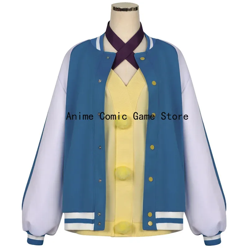 In Stock Ayase Seiko Dandadan Cosplay Anime DAN DA DAN Role Play Costume Glasses Halloween Carnival Outfits for Women S-2XL